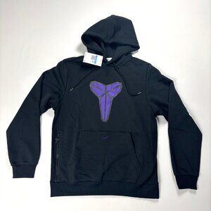 Nike Mens Kobe Pullover Basketball Hoodie Sz M Black Purple NWT New HF0066-010